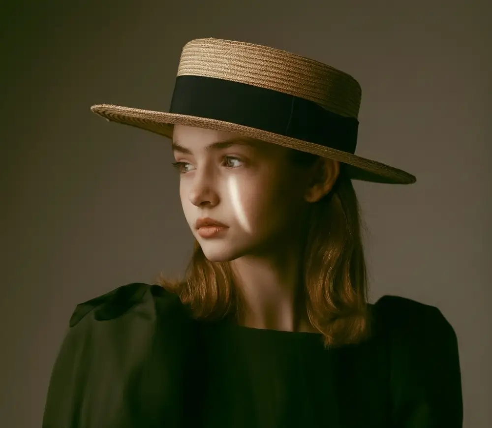 Boater Straw Hat